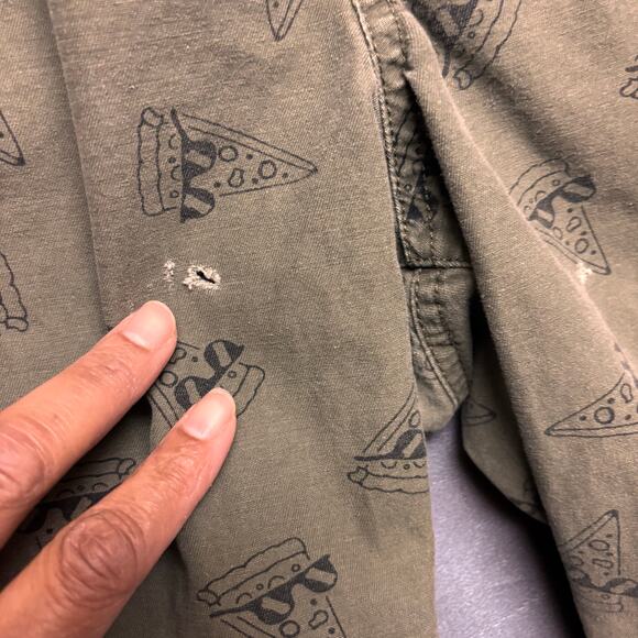 Vintage Arizona Jean Company Shorts Military Drawstring Pull On Skater Grunge - Picture 4 of 10